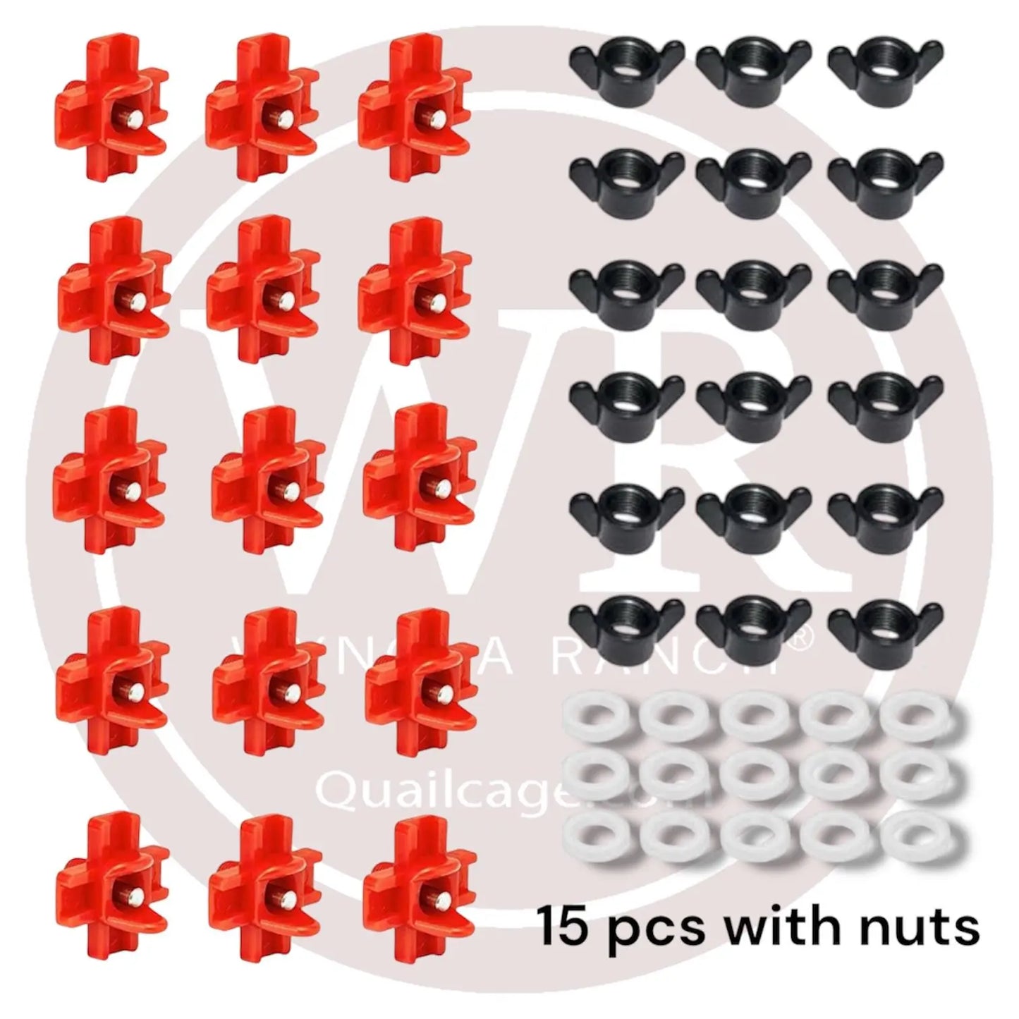 Horizontal Mount Nipple Drinkers 15 PCS Wynola Ranch
