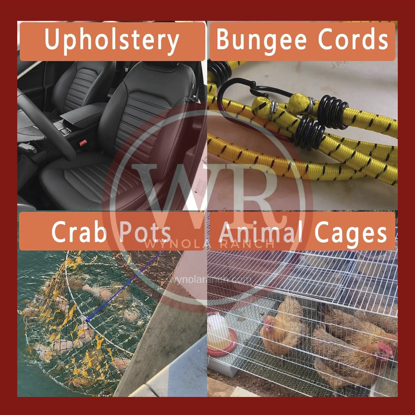 Hog Rings (Blunt Tip) Wynola Ranch