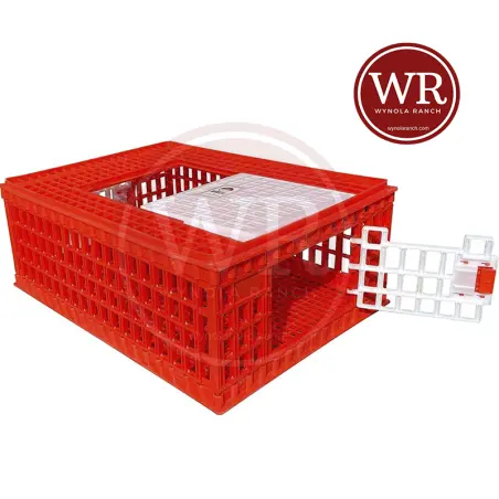 Plastic Cage For Chicken, Quail, and Poultry Wynola Ranch