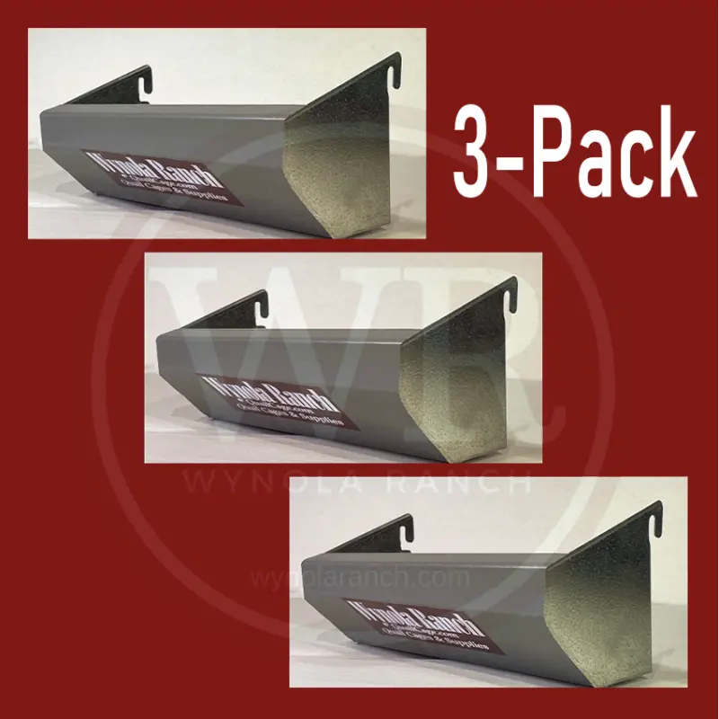 Quail Feeder Heavy Duty Universal Trough Wynola Ranch