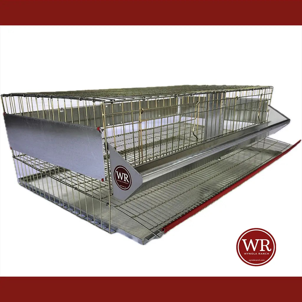 Quail Cages Rollout Budget 2 pack Wynola Ranch