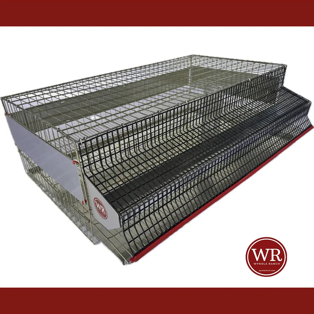 Quail Cages Rollout Budget 2 pack Wynola Ranch