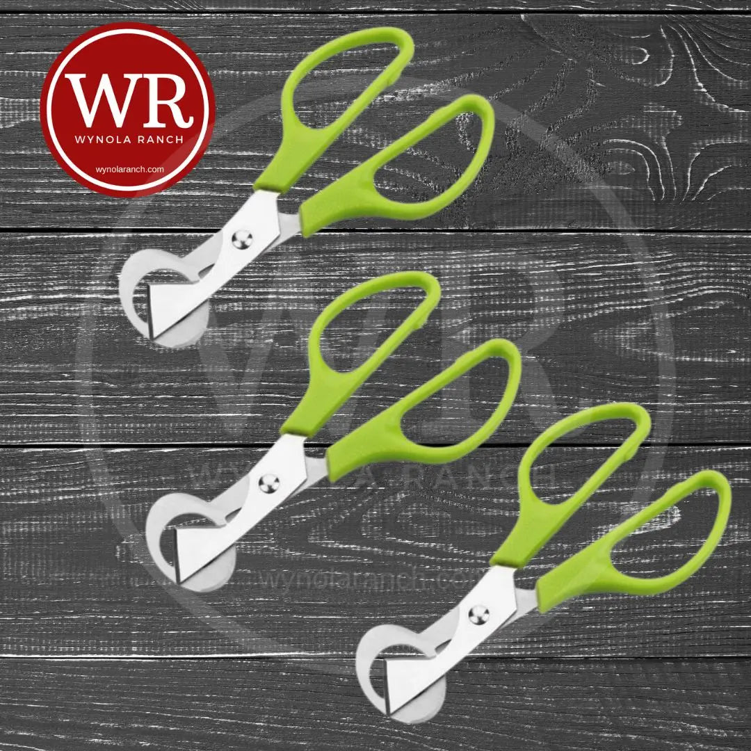 Quail Egg Cutter -Stainless x3 Wynola Ranch
