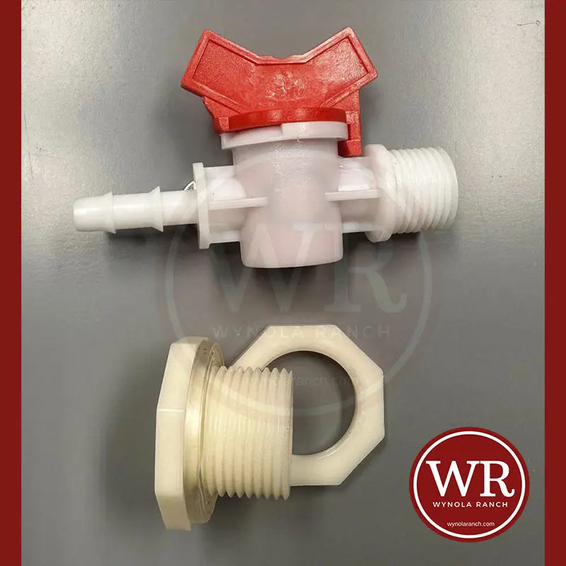 Parts Barbed ON/OFF valve Water Tank