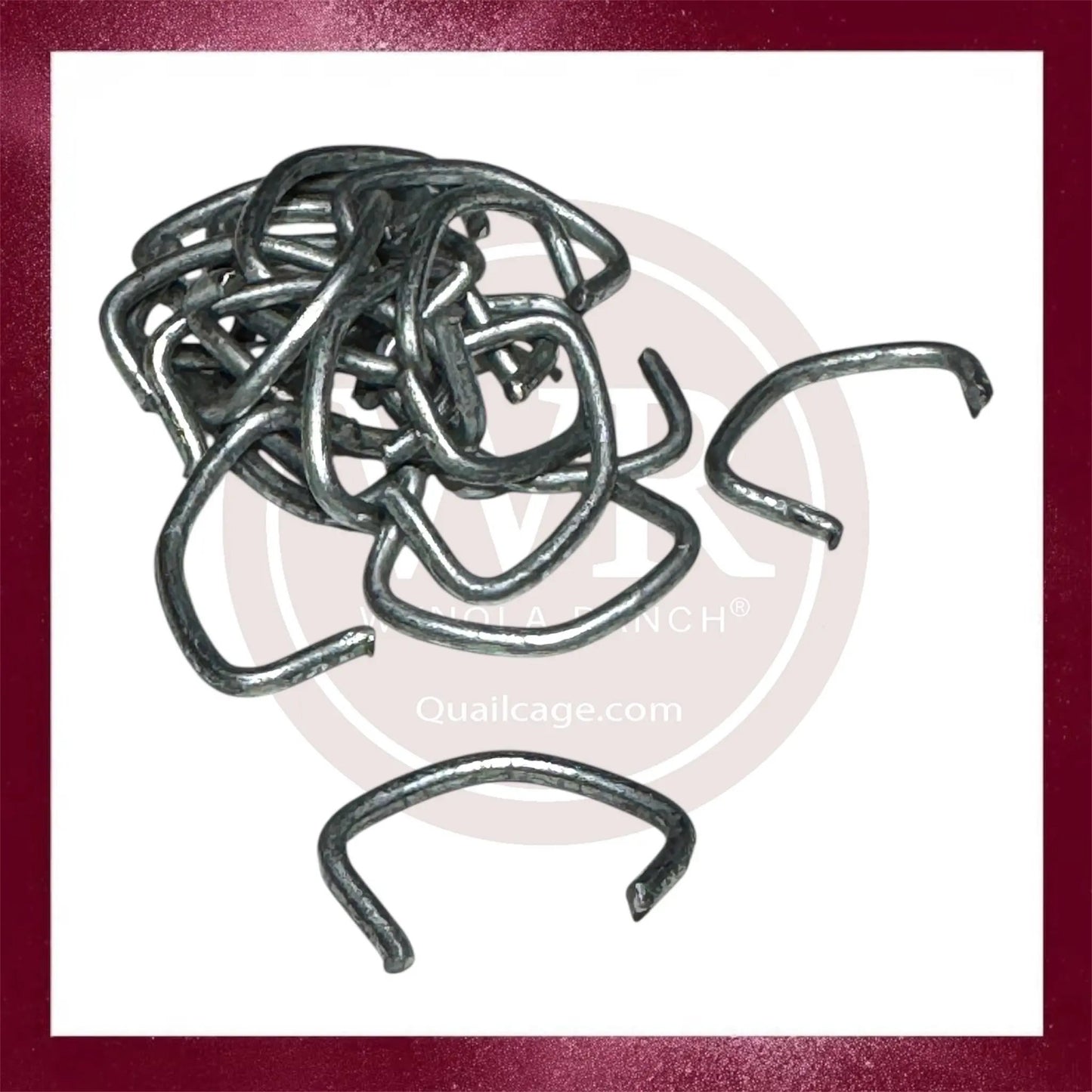 Hog Rings (Blunt Tip) Wynola Ranch