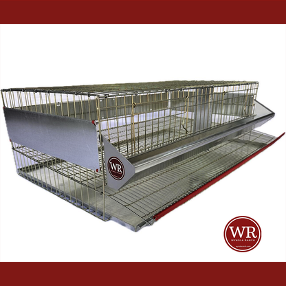 Quail Cages Rollout Budget 2 pack