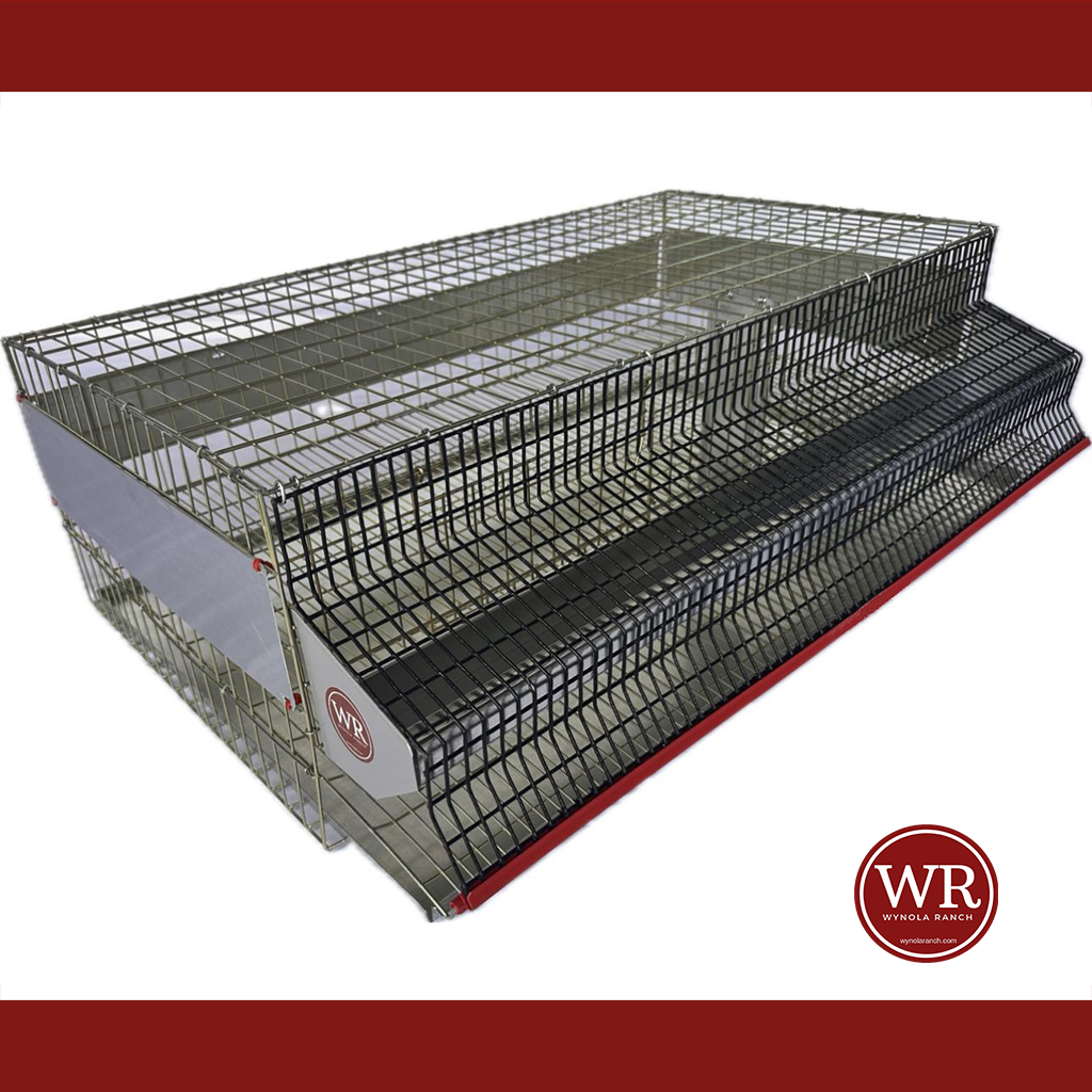 Quail Cages Rollout Budget 2 pack