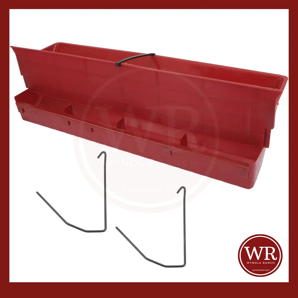 Quail Feeder Trough (Large capacity) Wynola Ranch Quail Cage