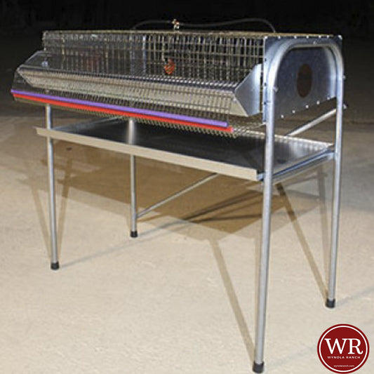 Quail cage 36" Hd Laying Community with Feed and Egg Protector